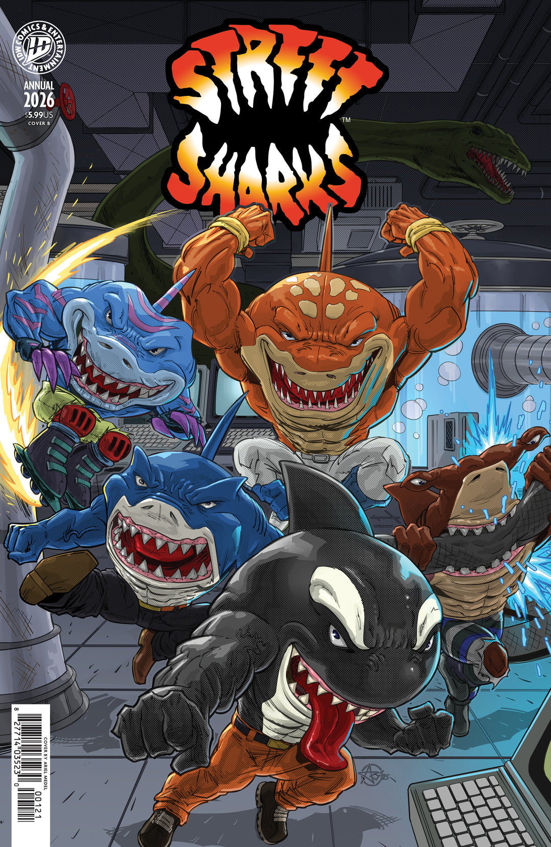 Street Sharks Annual 2026 (One Shot) Variant B (Medel)