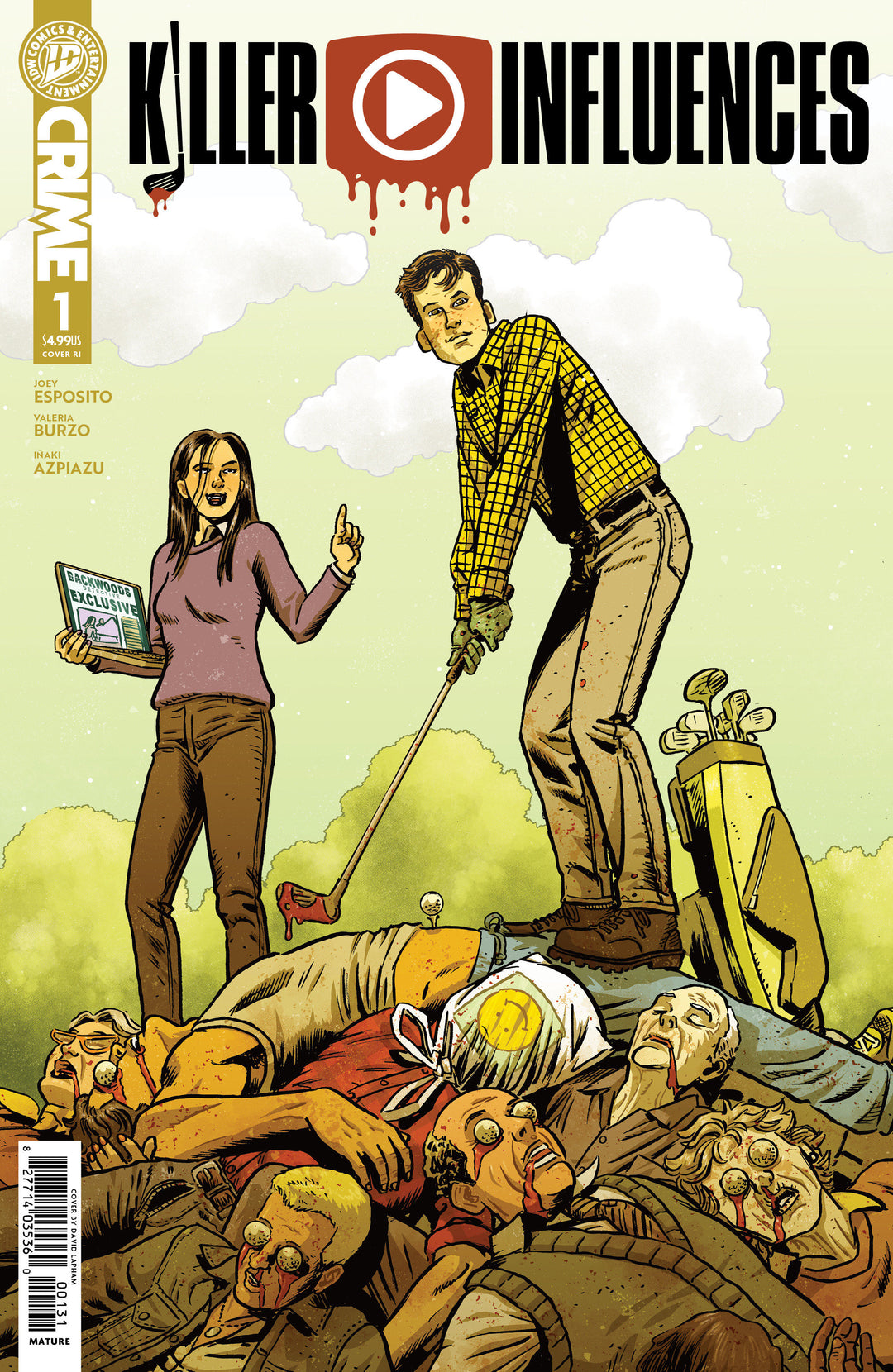 Killer Influences #1 Variant C 1:15 (Lapham)