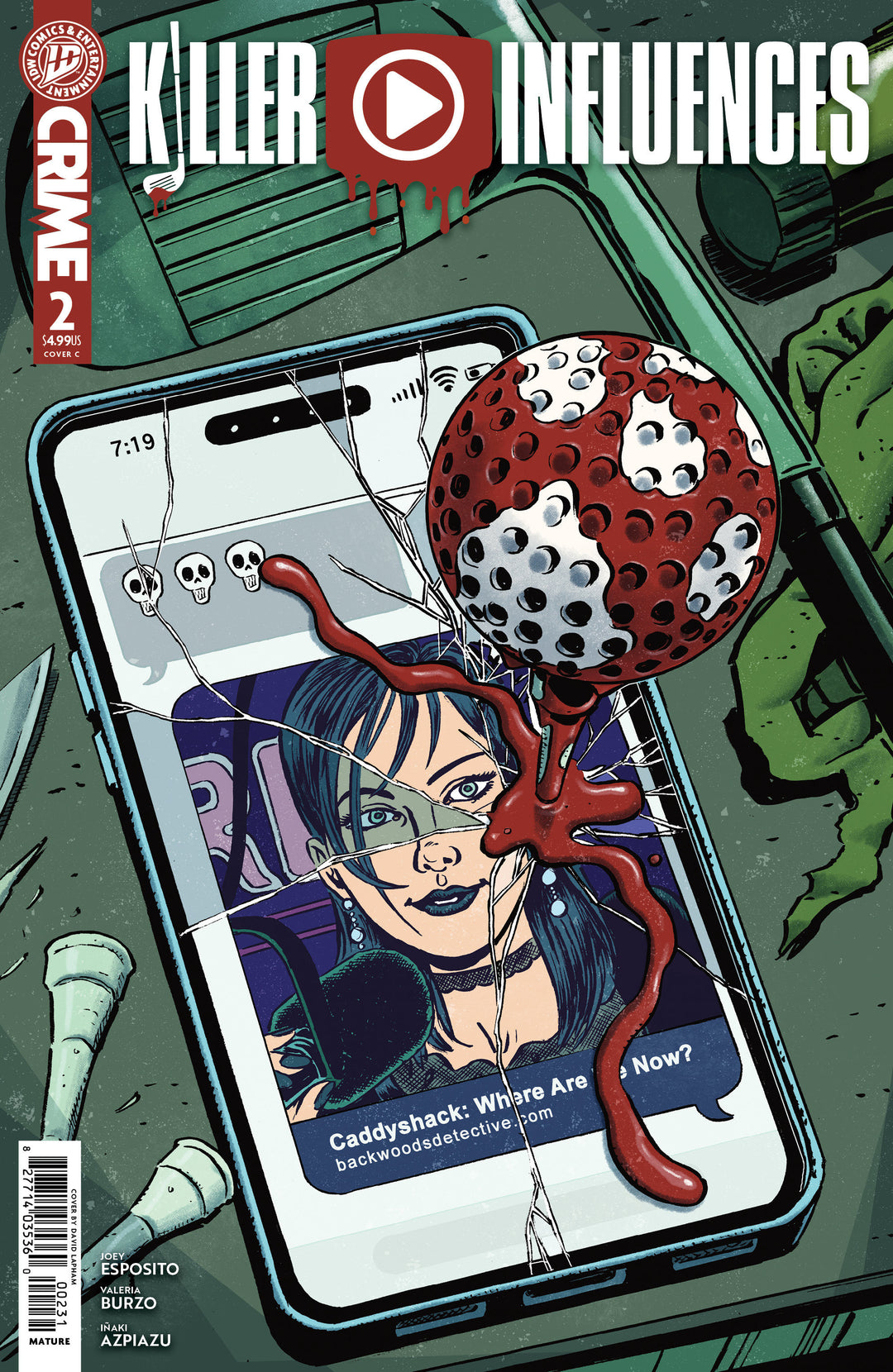 Killer Influences #2 Variant C (Lapham)