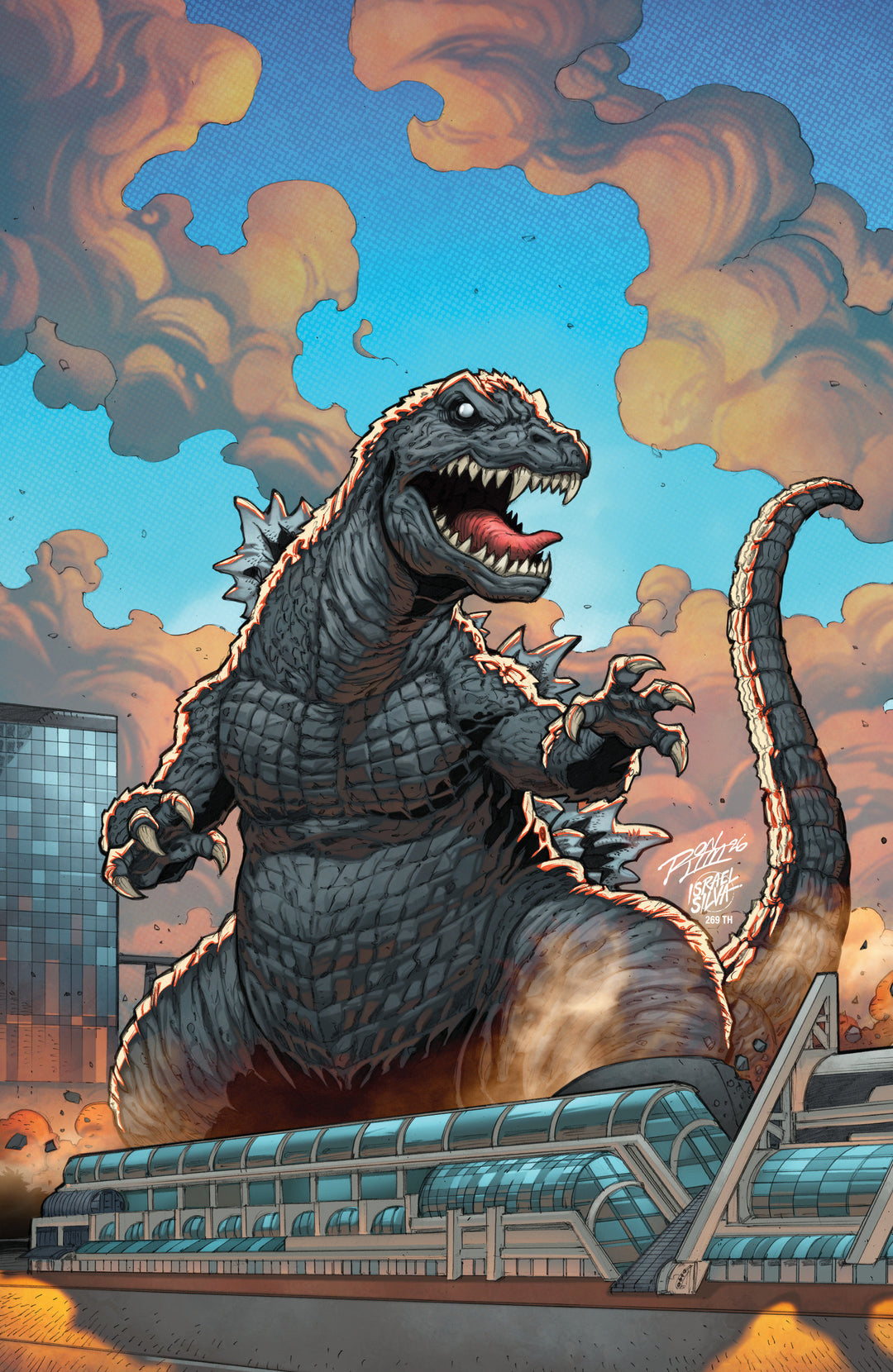 Godzilla vs. America: San Diego Variant C 1:10 (Lim Full Art)