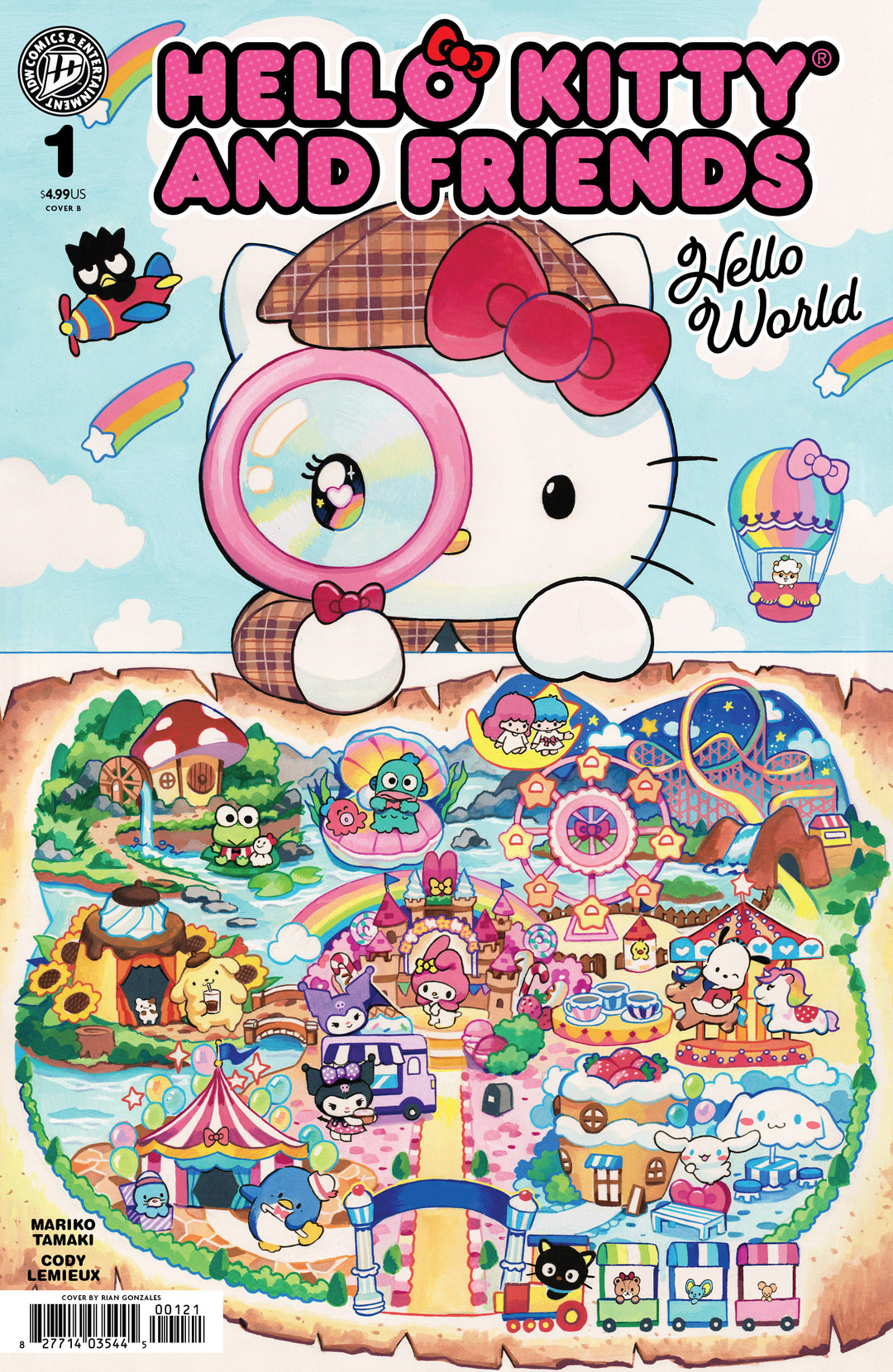 Hello Kitty And Friends Hello World #1 Variant B (Gonzales)