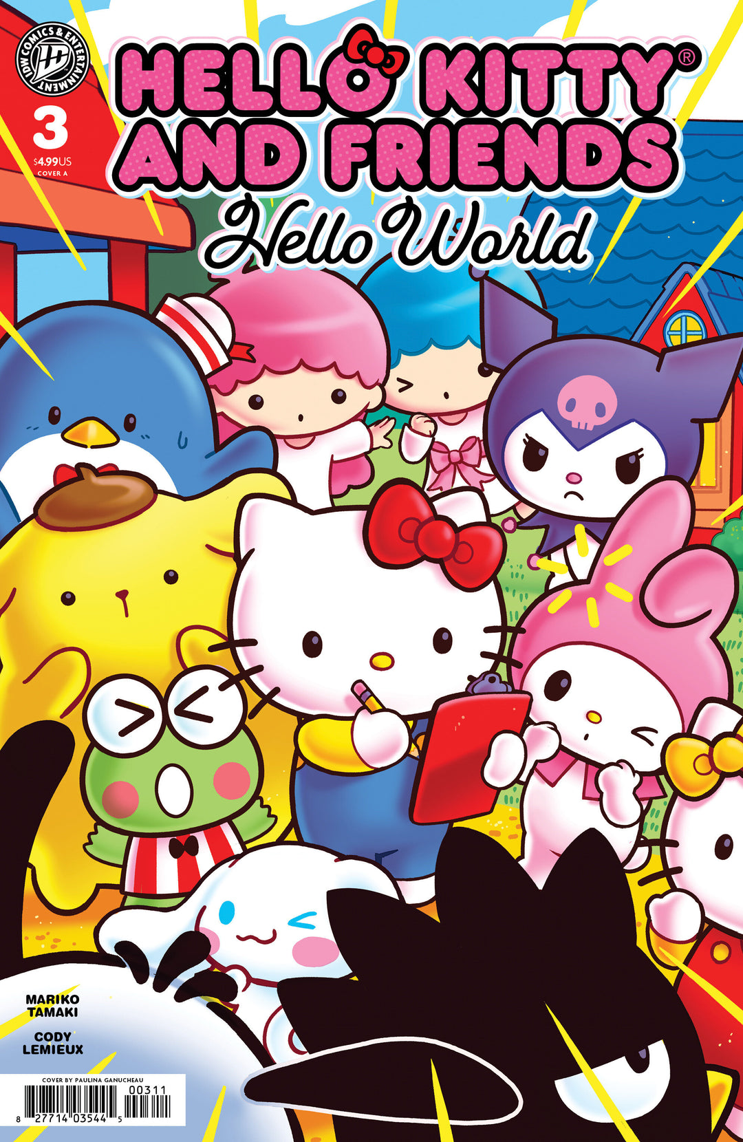 Hello Kitty And Friends Hello World! #3 Cover A (Ganucheau)