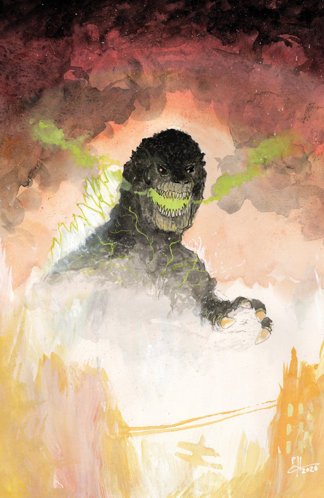 Horror Of Godzilla [Kai Sei Era] #1 Variant E (1:25) (Horvath Full Art)