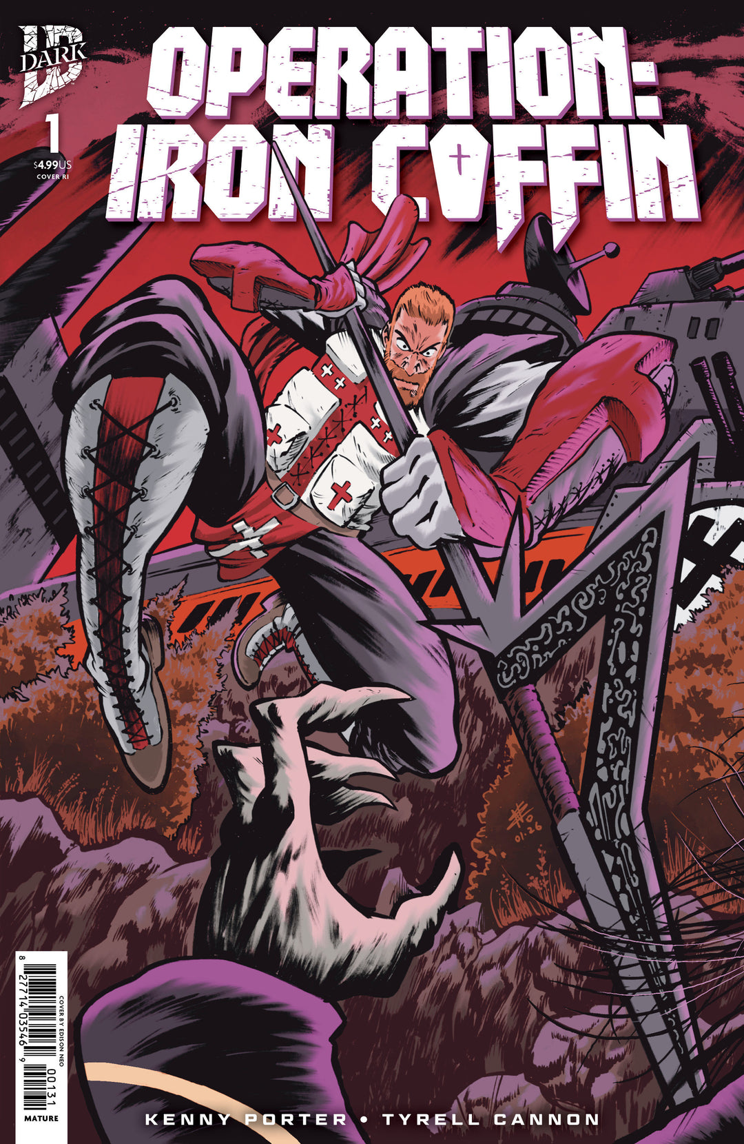 Operation: Iron Coffin #1 Variant C 1:15 (Neo Connecting Variant)