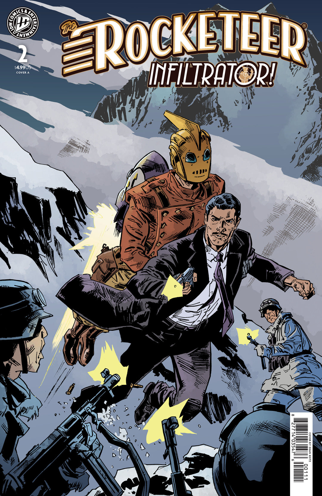 Rocketeer Infiltrator #2 Cover A (Kotz)