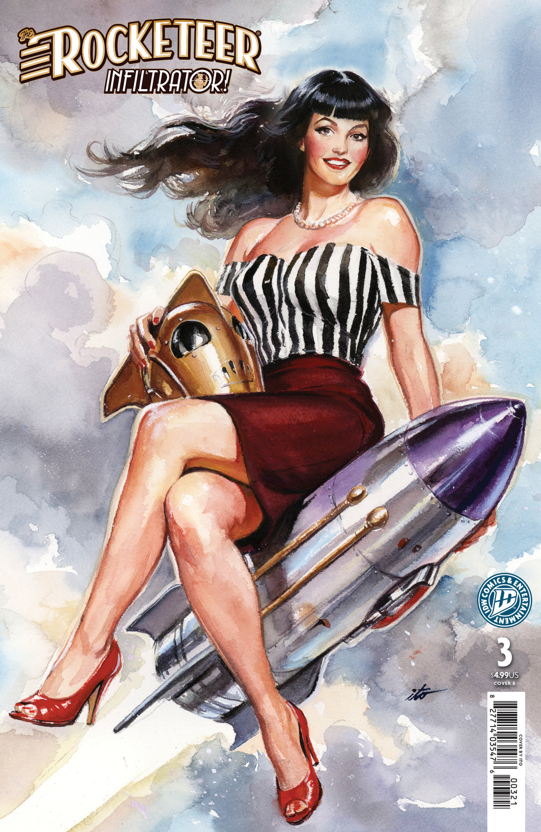 Rocketeer Infiltrator! #3 Variant B (Ito)