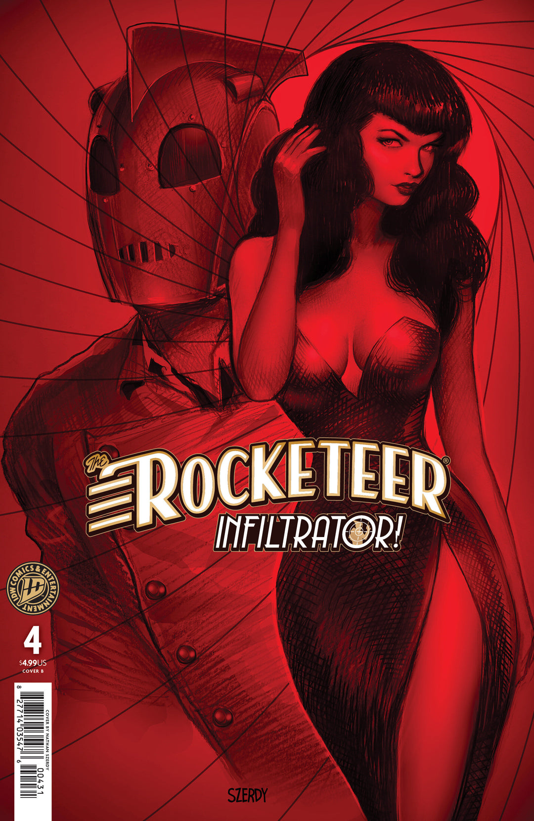 The Rocketeer Infiltrator! #4 Variant B (Szerdy)