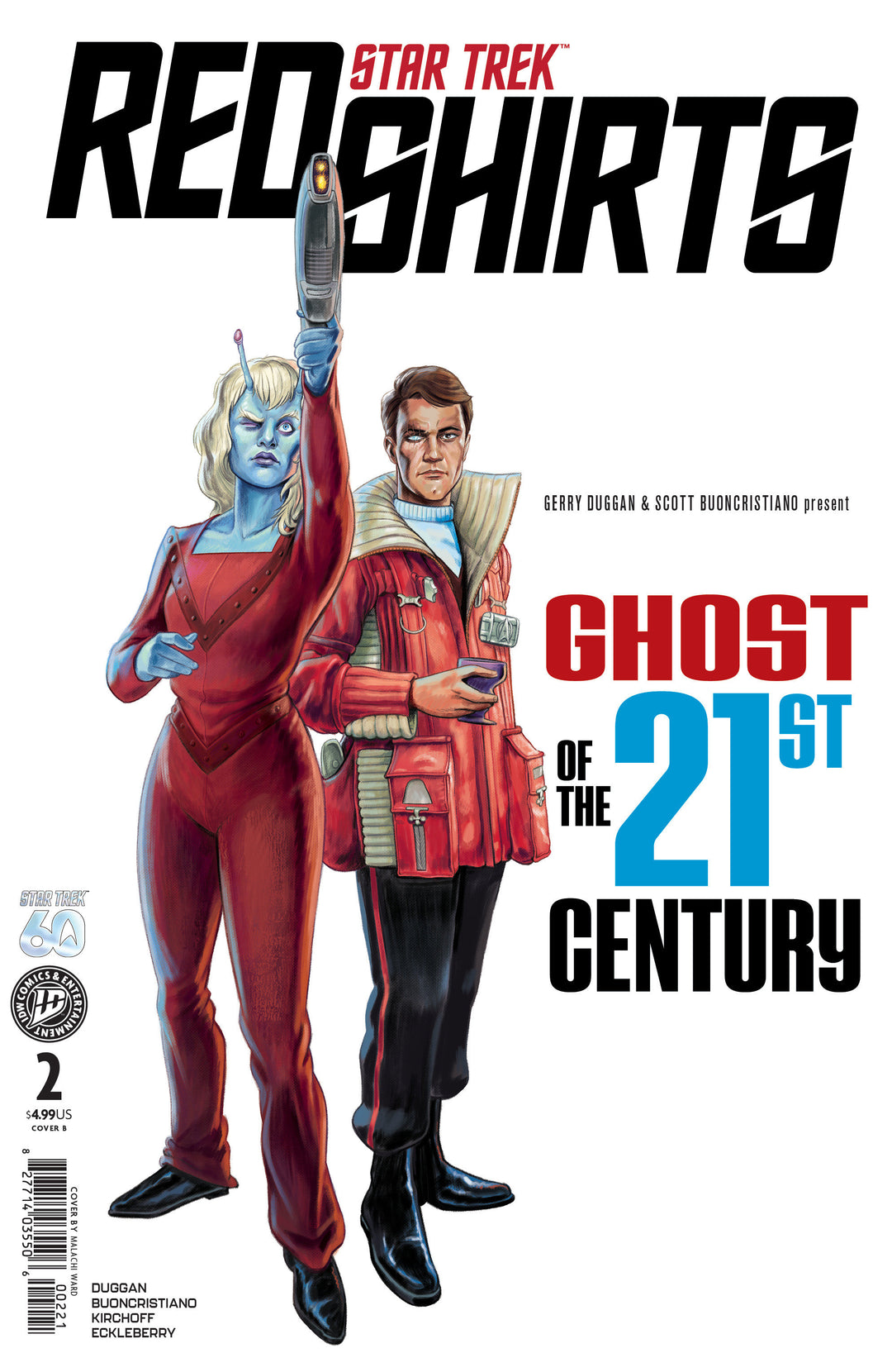 Star Trek Red Shirts Ghost Of The 21st Century #2 Variant B (Ward)