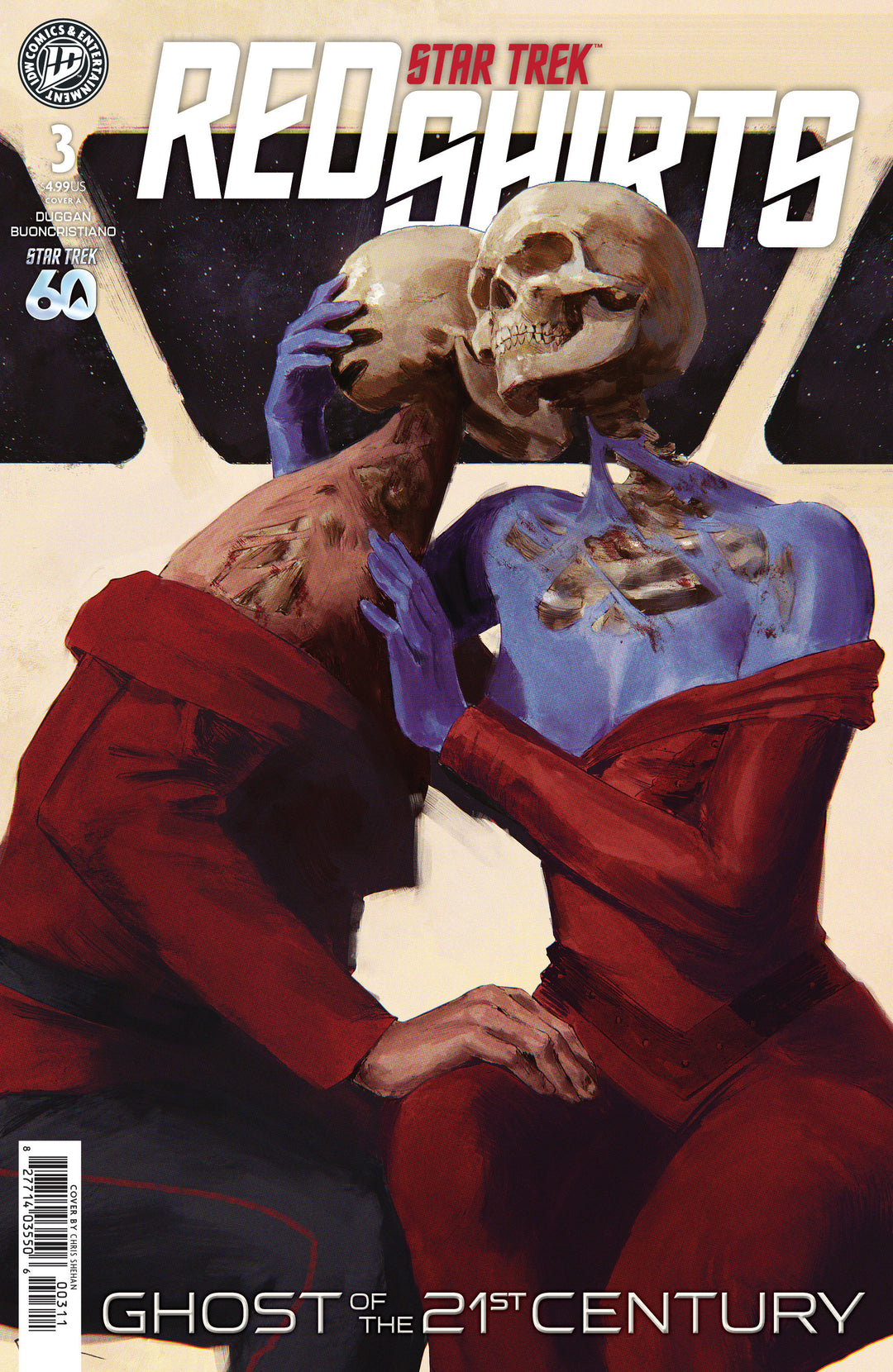 Star Trek Red Shirts Ghost Of The 21st Century #3 Cover A (Shehan)