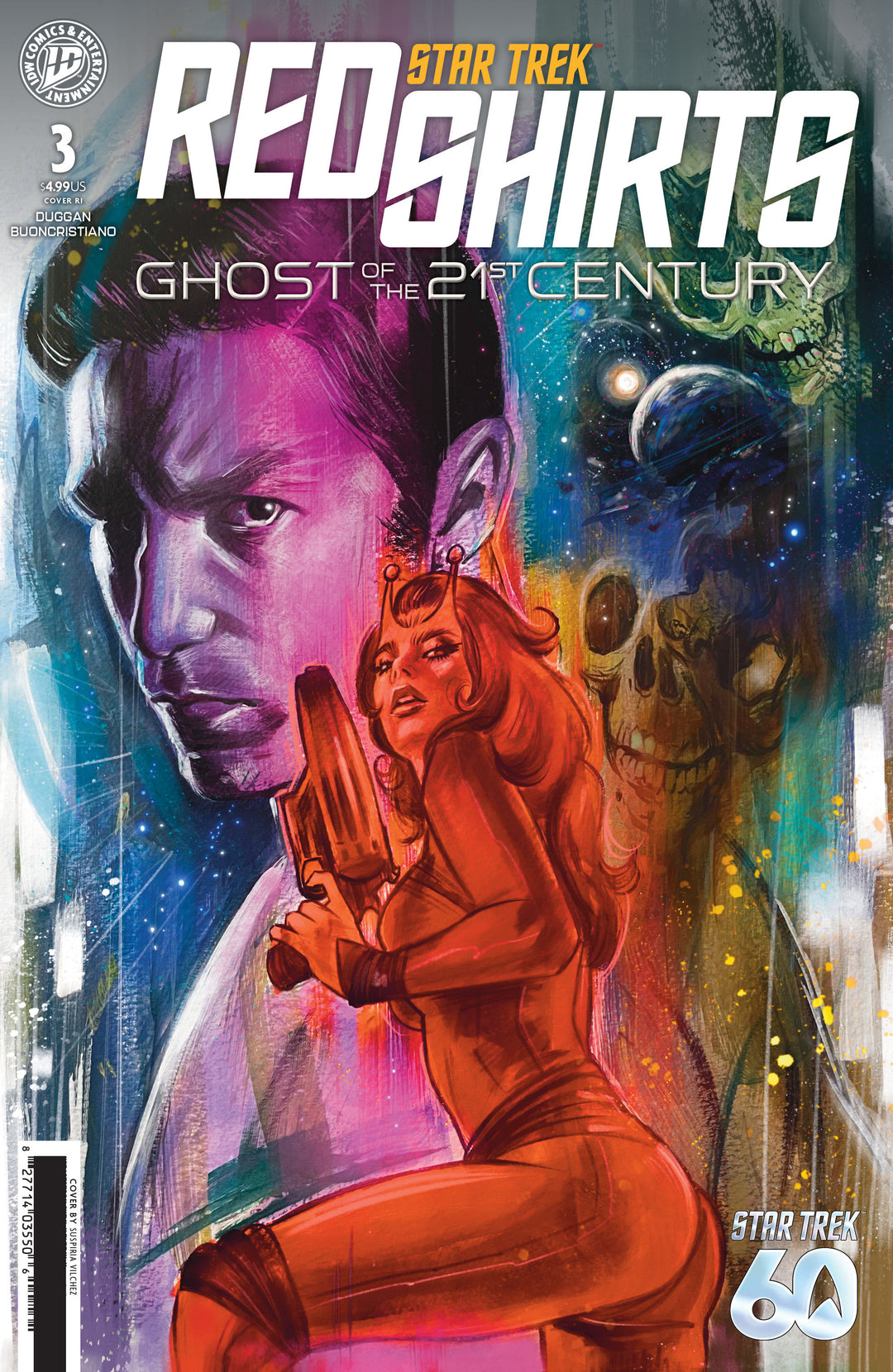 Star Trek Red Shirts Ghost Of The 21st Century #3 Variant (1:10) Vilchez Edition