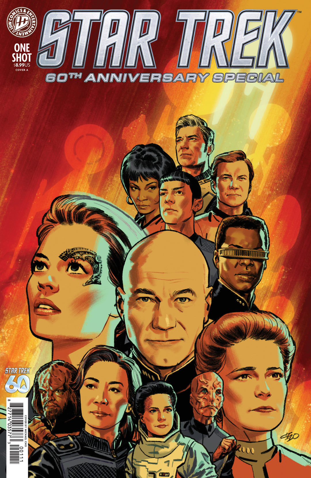 Star Trek 60th Anniversary (One Shot) Special Cover A (Cho)