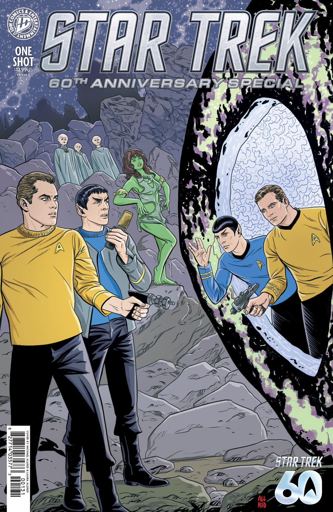 Star Trek 60th Anniversary (One Shot) Special Variant C Foil (Allred)