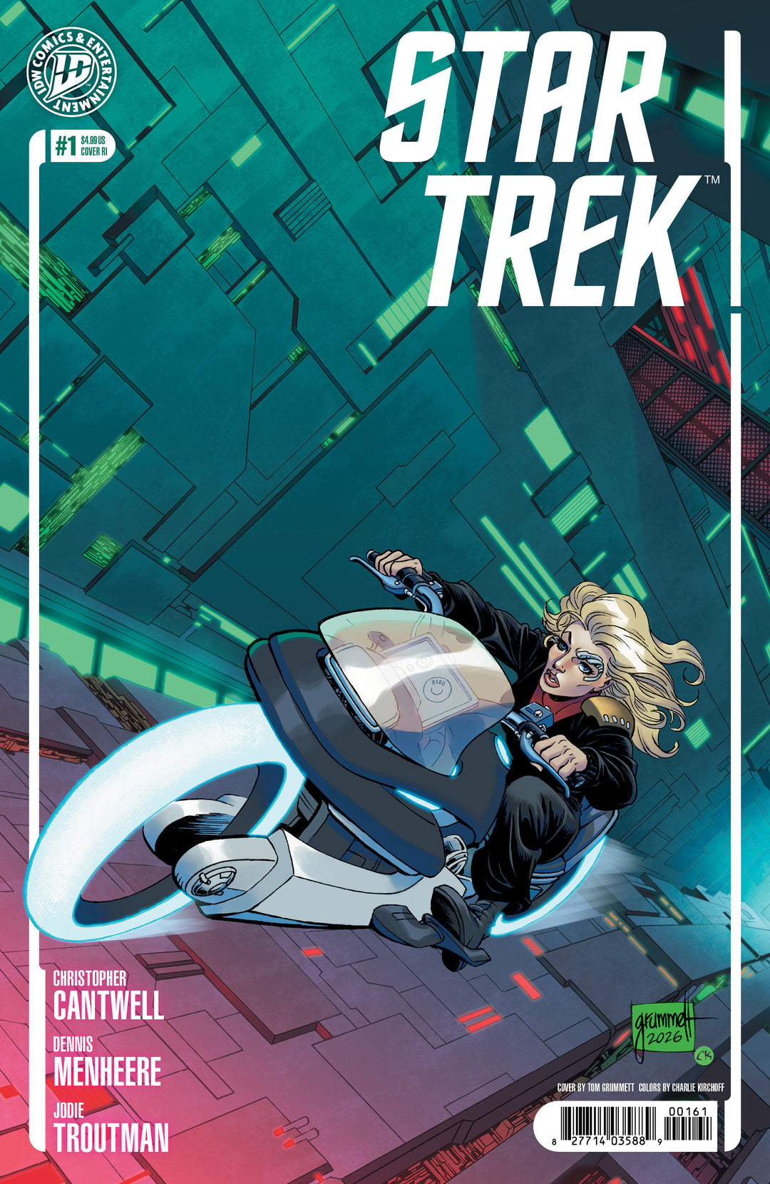 Star Trek (2026) #1 Variant F (1:15) (Grummett)