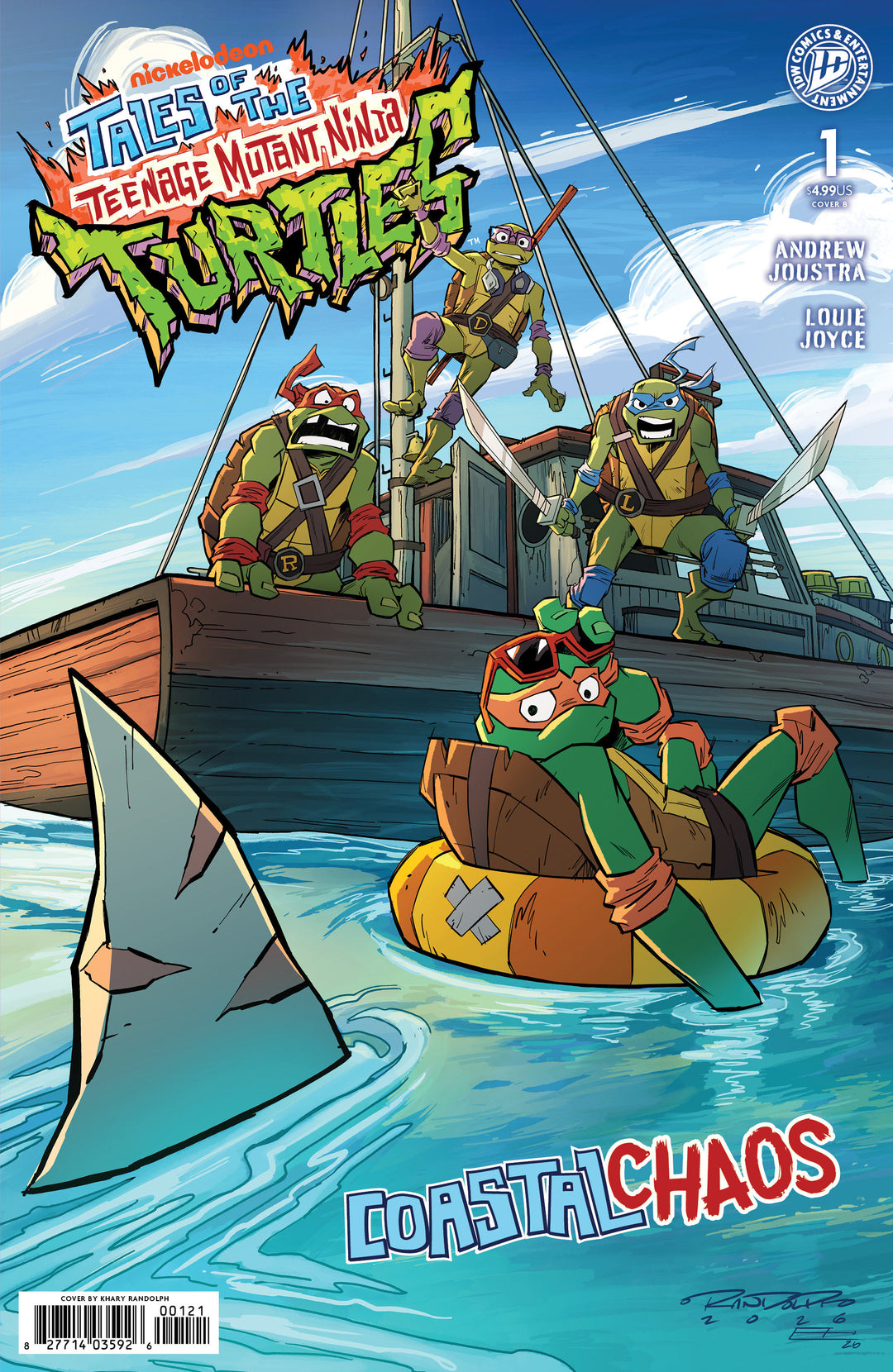Tales Of The Teenage Mutant Ninja Turtles Coastal Chaos #1 Variant B (Randolph)