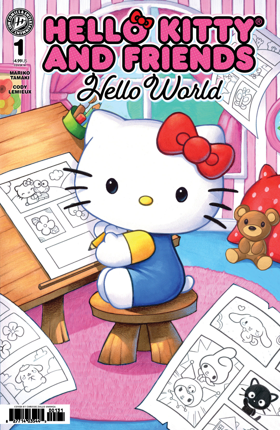 Hello Kitty And Friends Hello World #1 Variant F (Zullo Uminga)