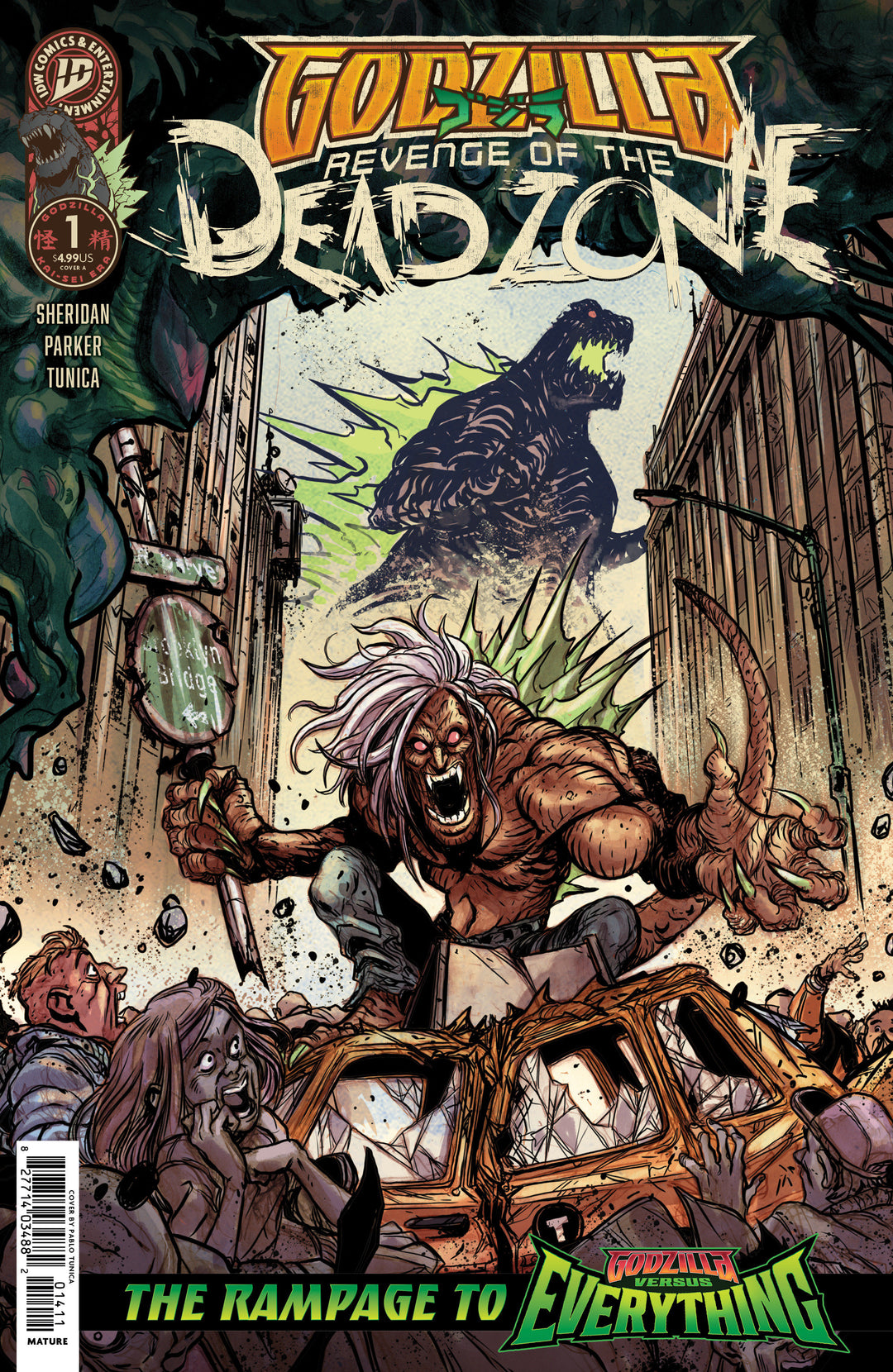 Godzilla Revenge Of The Deadzone [Kai Sei Era] #1 Cover A (Tunica)