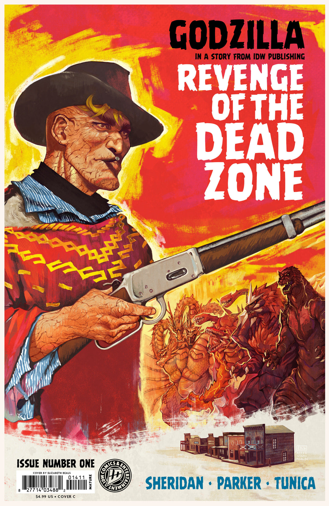 Godzilla Revenge Of The Deadzone [Kai Sei Era] #1 Variant C (Beals Movie Homage Cover)
