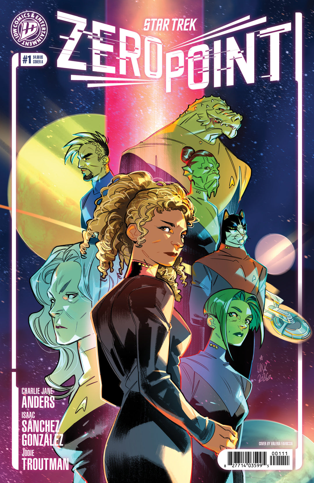 Star Trek Zero Point #1 Cover A (Favoccia)