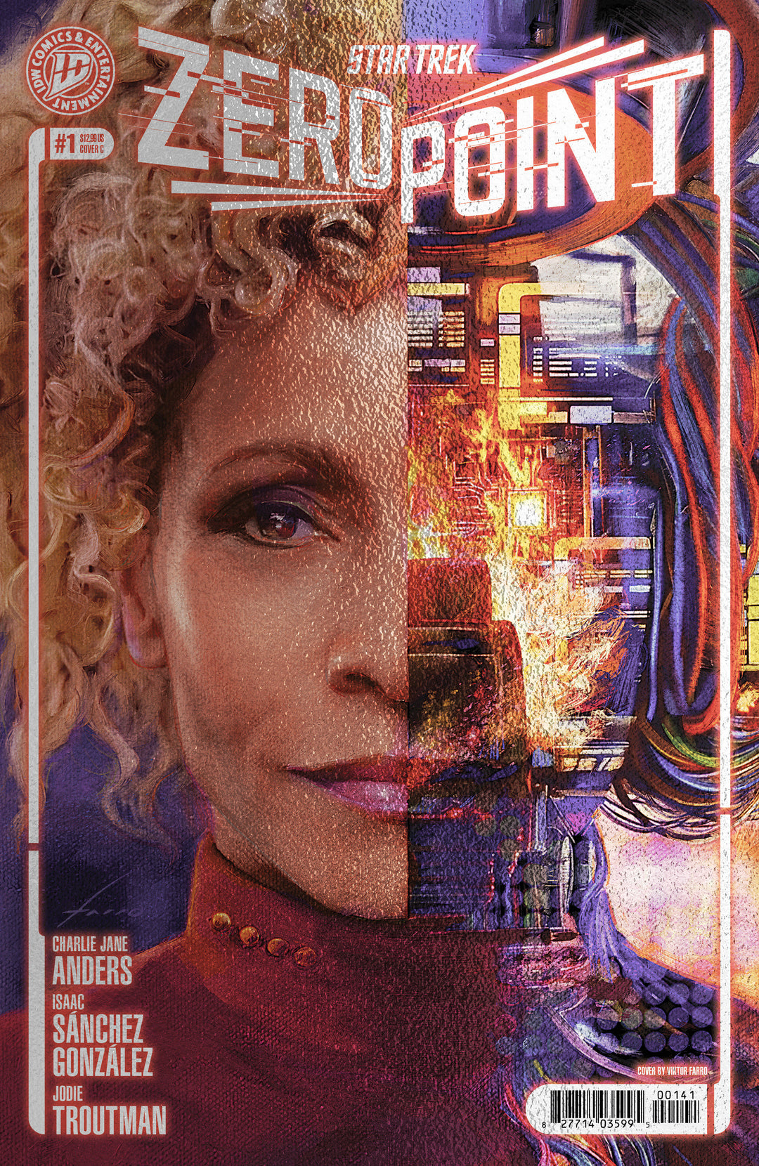 Star Trek Zero Point #1 Variant C Foil (Farro)