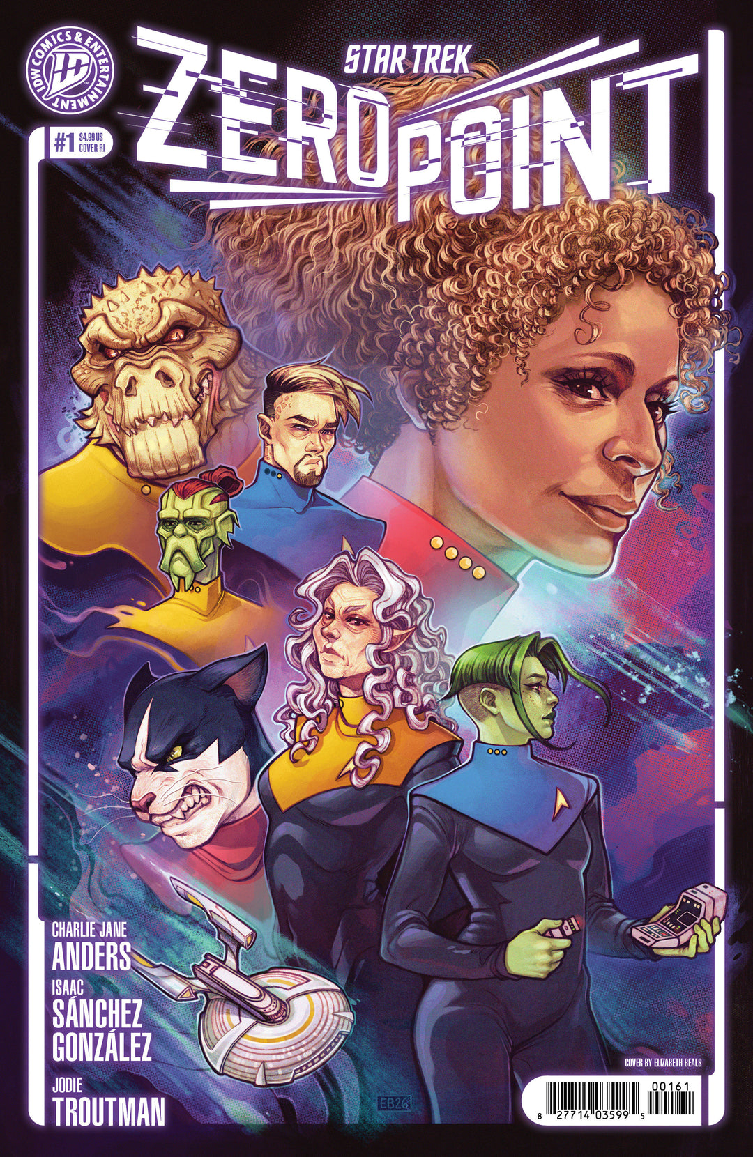 Star Trek Zero Point #1 Variant (1:10) Beals Edition