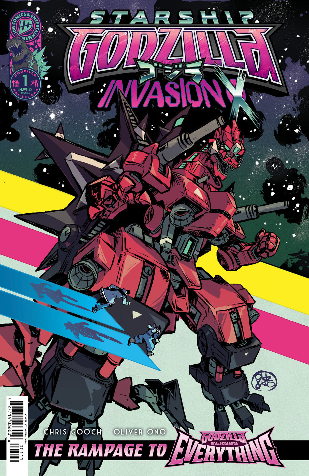 Starship Godzilla Invasion X [Kai Sei Era] #1 Cover A (Ono)