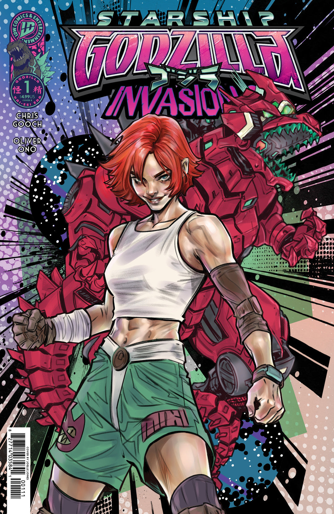 Starship Godzilla Invasion X [Kai Sei Era] #1 Variant B (Jones)
