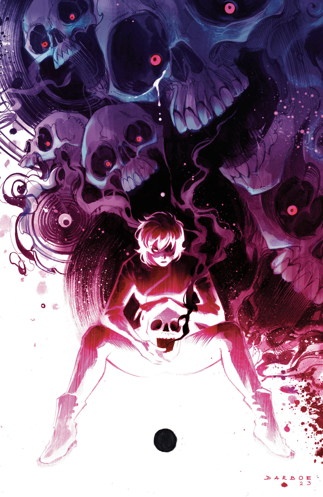 Grim #25 E (1:10) Variant Edition Wraparound (Full Art, Darboe)