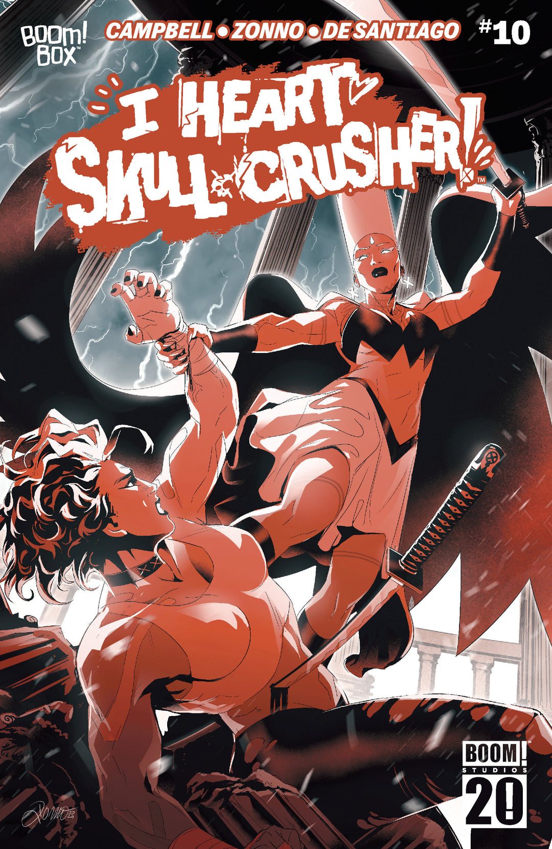 I Heart Skull-Crusher #10 A Main (Dressed, Zonno)
