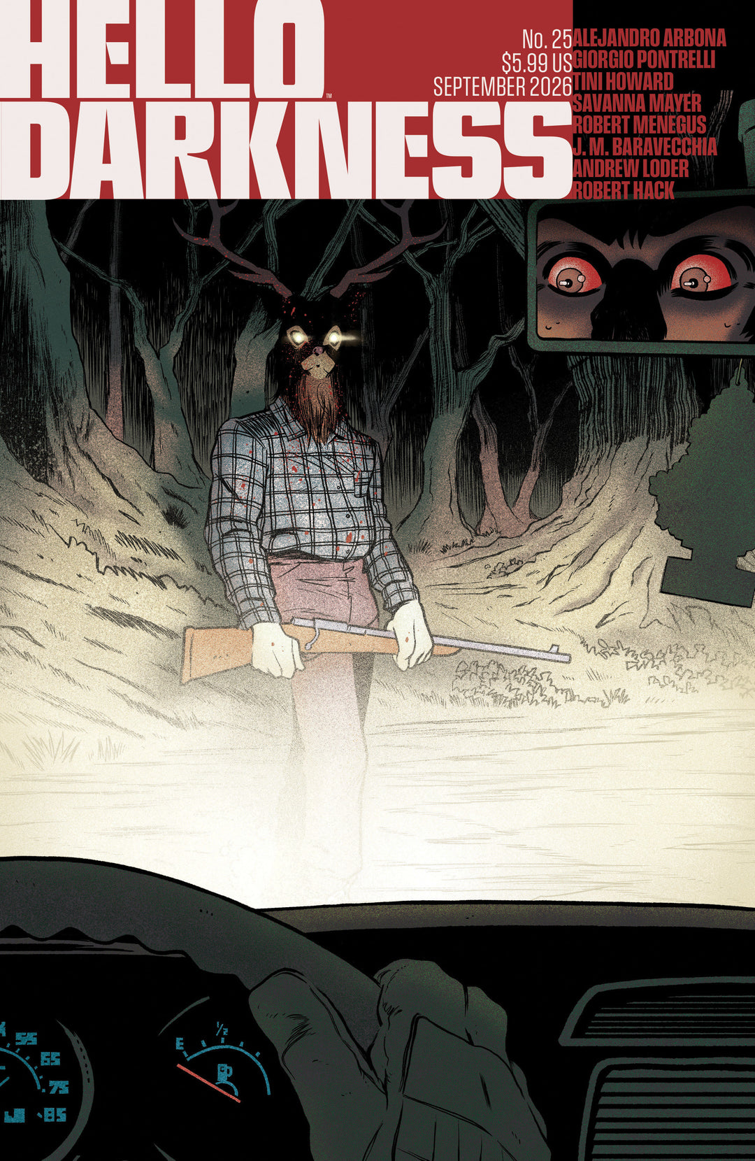 Hello Darkness #25 Cover F (1:15) Boss Blood Foil Variant