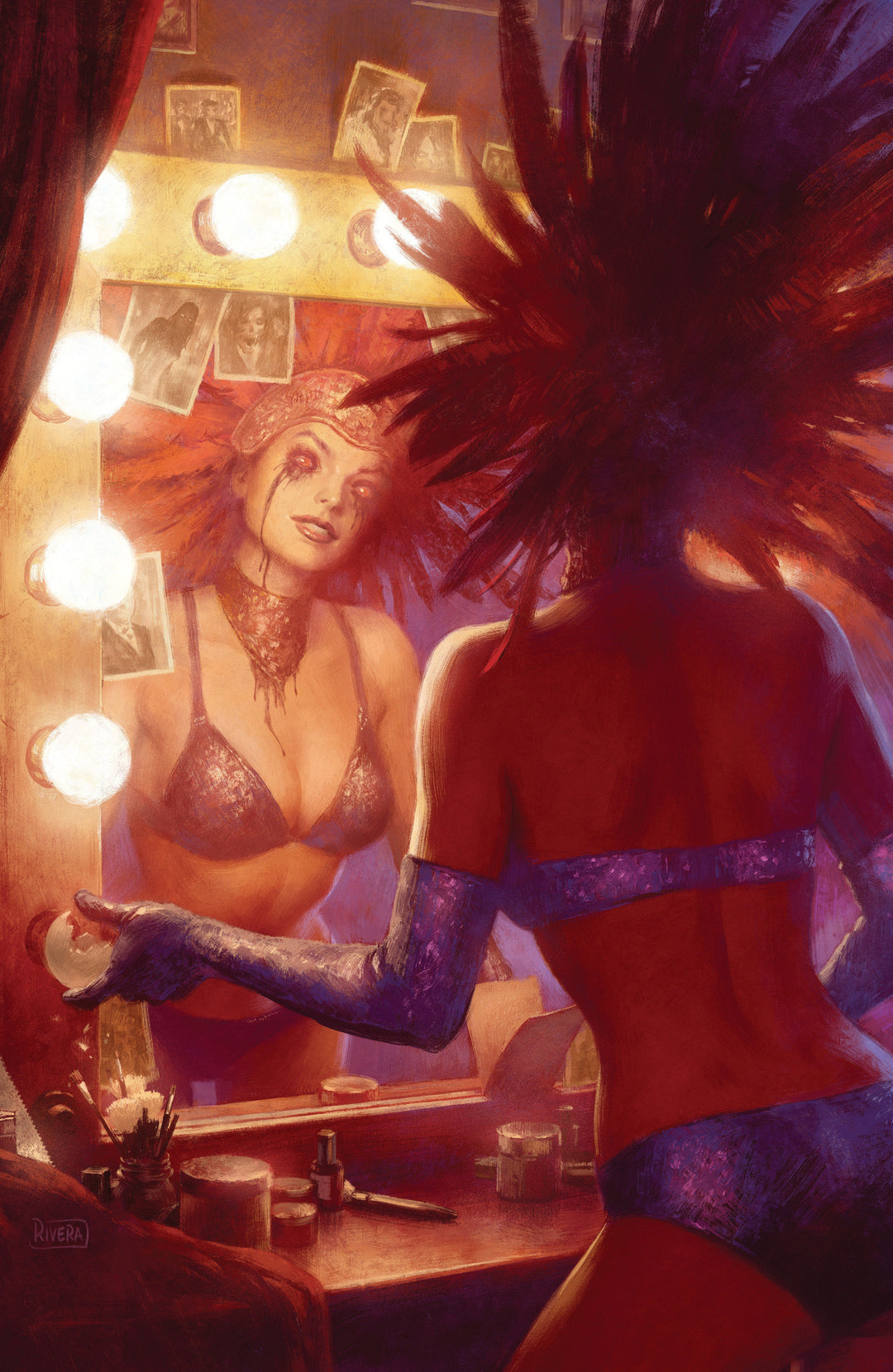 Hello Darkness #25 Cover H (1:25) Rivera Full Art Virgin Variant