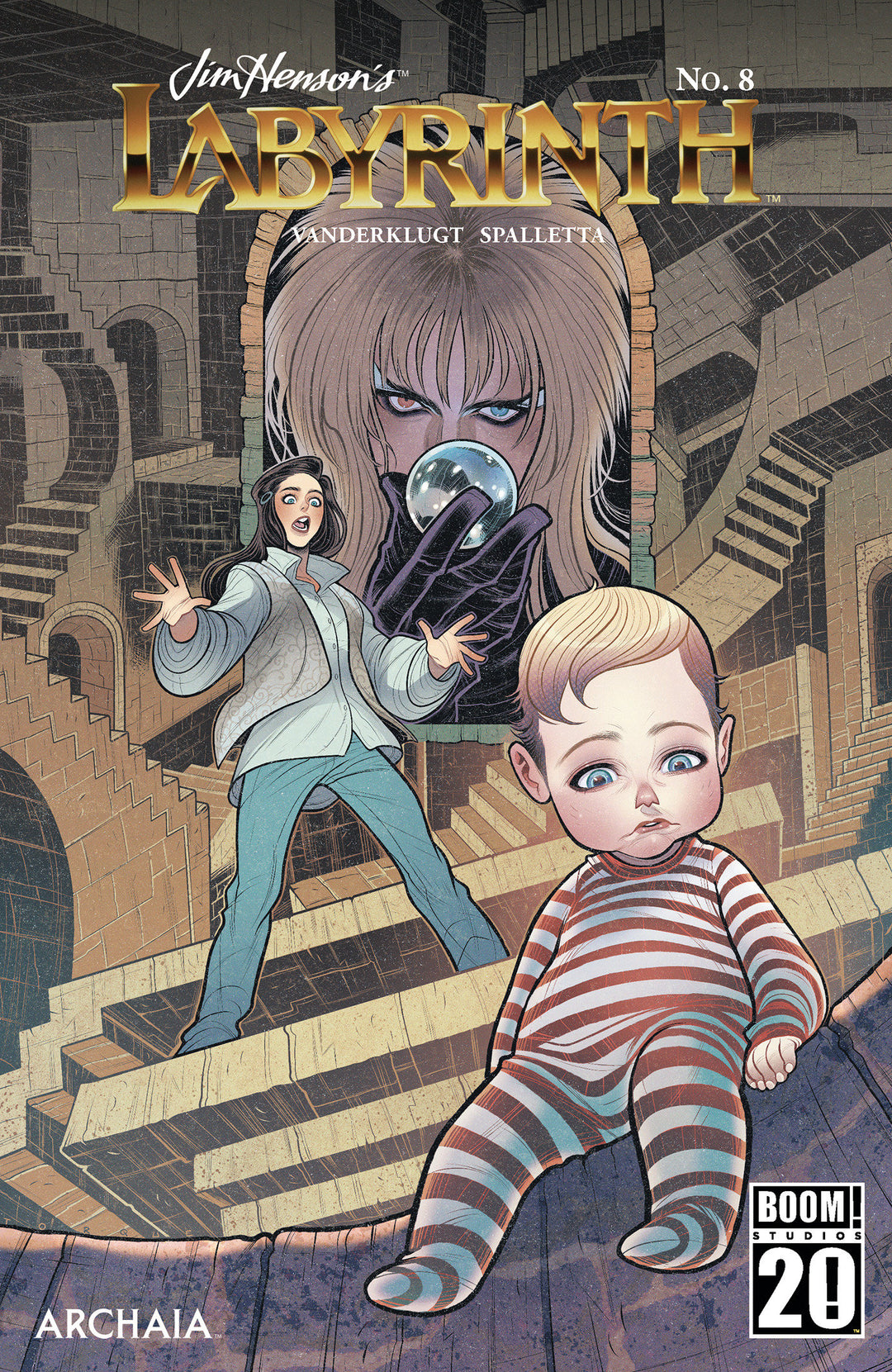Jim Hensons Labyrinth #8 B Variant (Dressed, Torque)