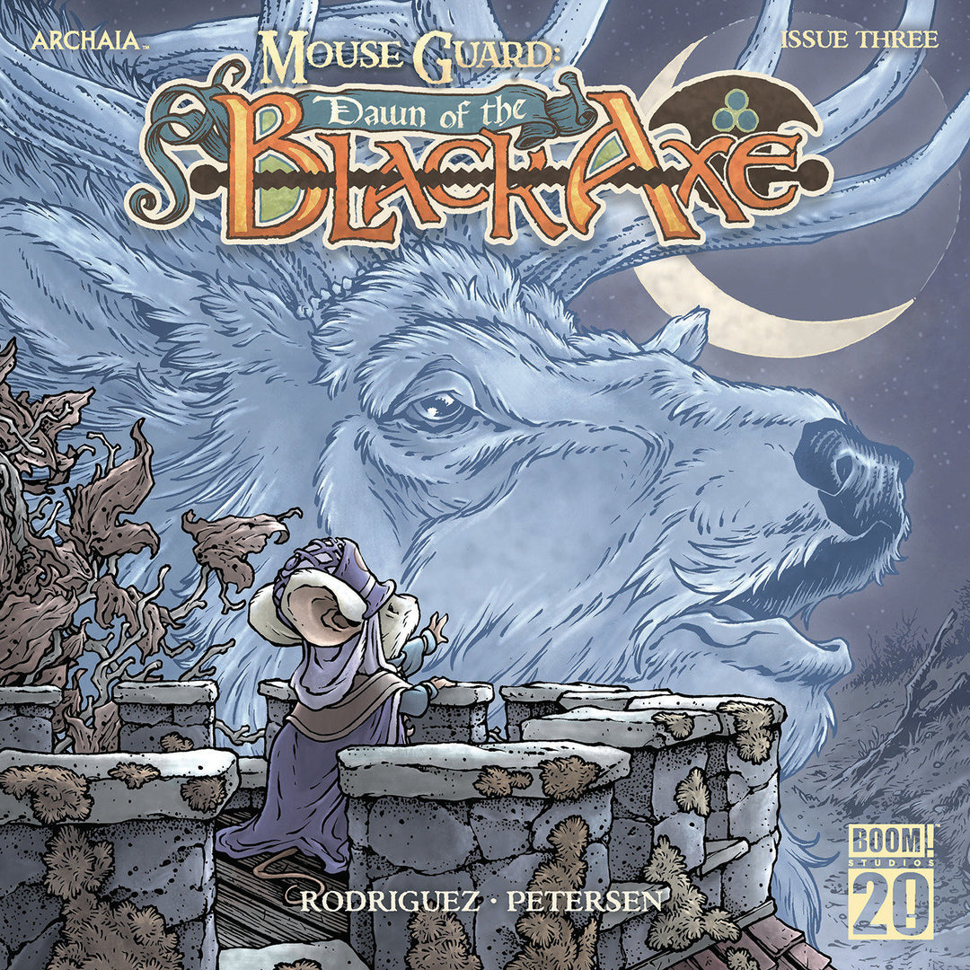 Mouse Guard Dawn Of The Black Axe #3 B Variant (Dressed, Petersen)
