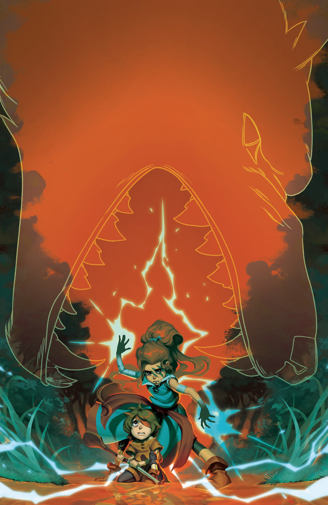 Last Witch Blood & Betrayal #1 D Unlockable Variant (Full Art, Glass)