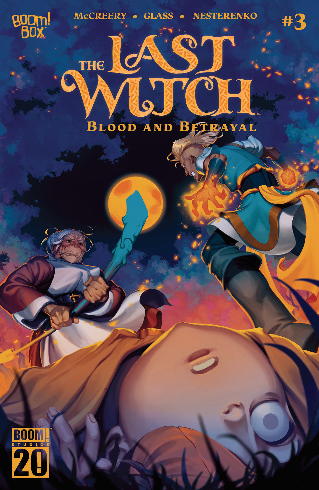 Last Witch Blood & Betrayal #3 A Main (Dressed, Glass)
