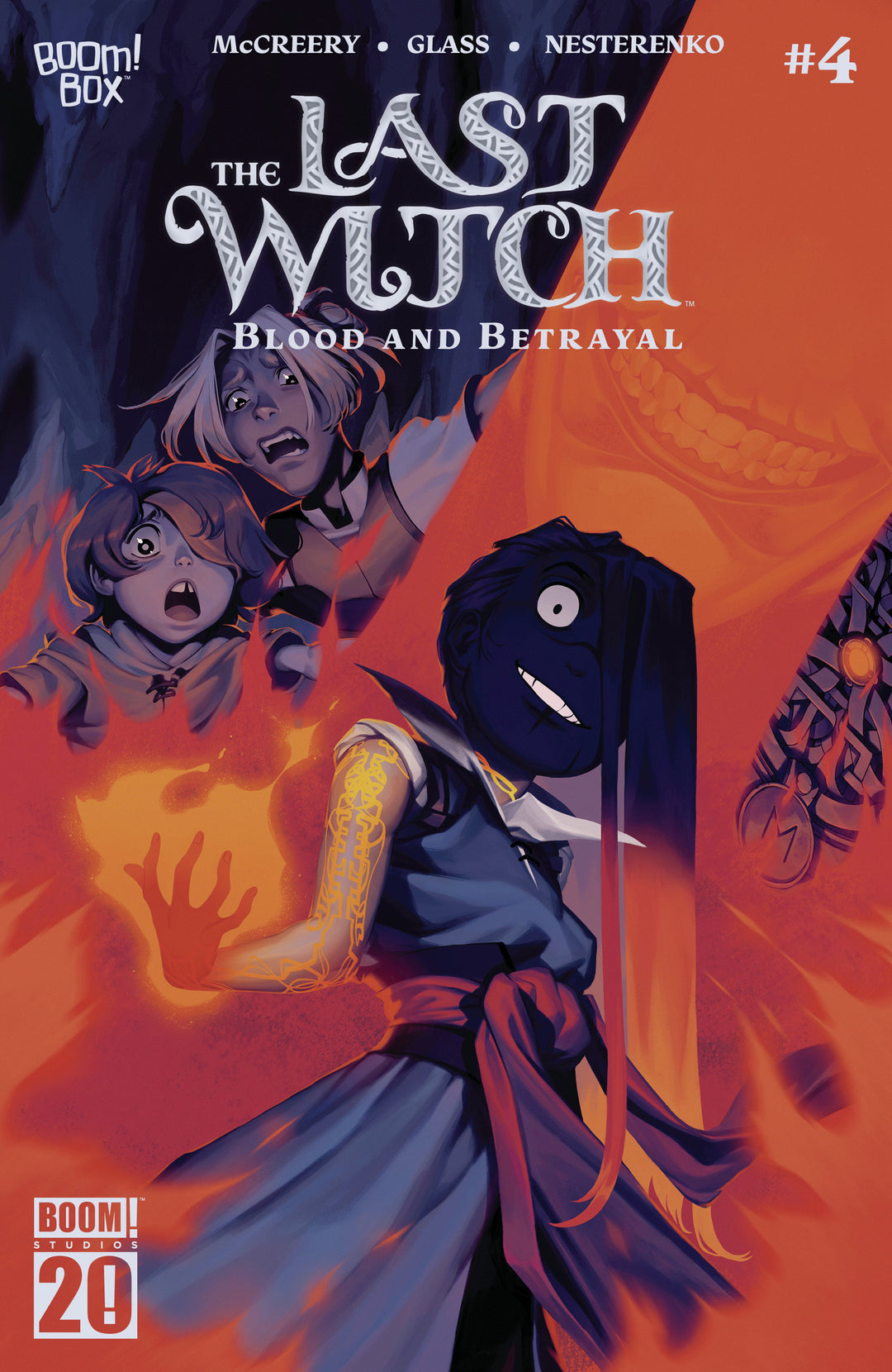 Last Witch Blood & Betrayal #4 A Main (Dressed, Glass)