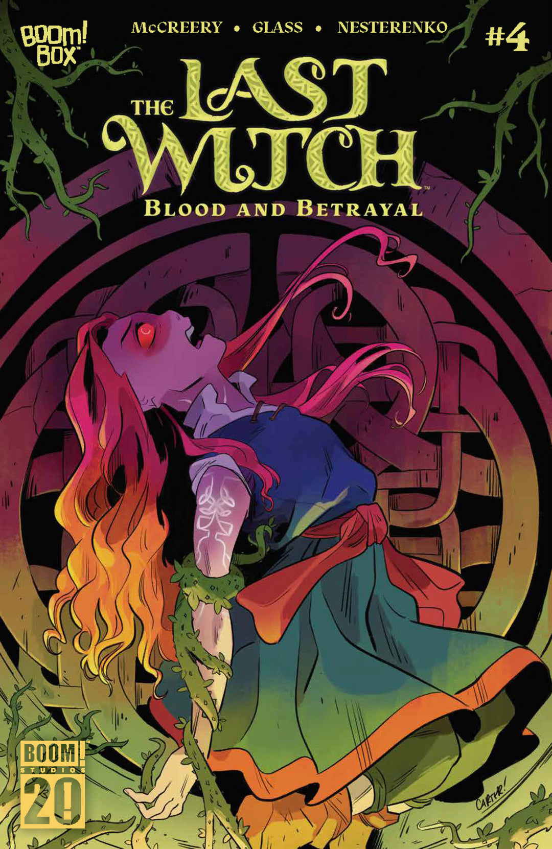 Last Witch Blood & Betrayal #4 B Variant (Dressed, Carter)