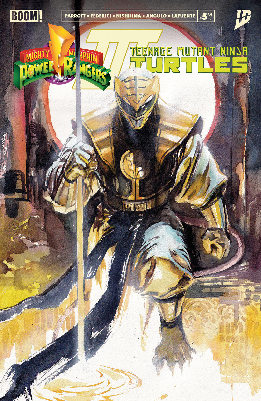 Mighty Morphin Power Rangers/Teenage Mutant Ninja Turtles III #5 I Foc Reveal Variant (Dressed, Ito) (Out of Print)