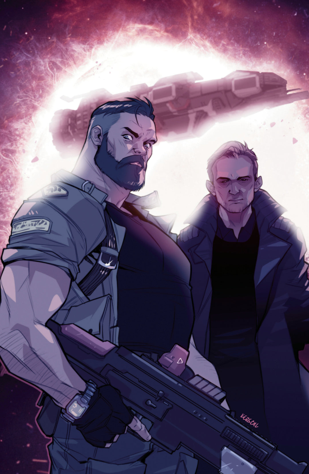 Expanse A Little Death #4 E Unlimited Variant (Full Art, Kerschel)