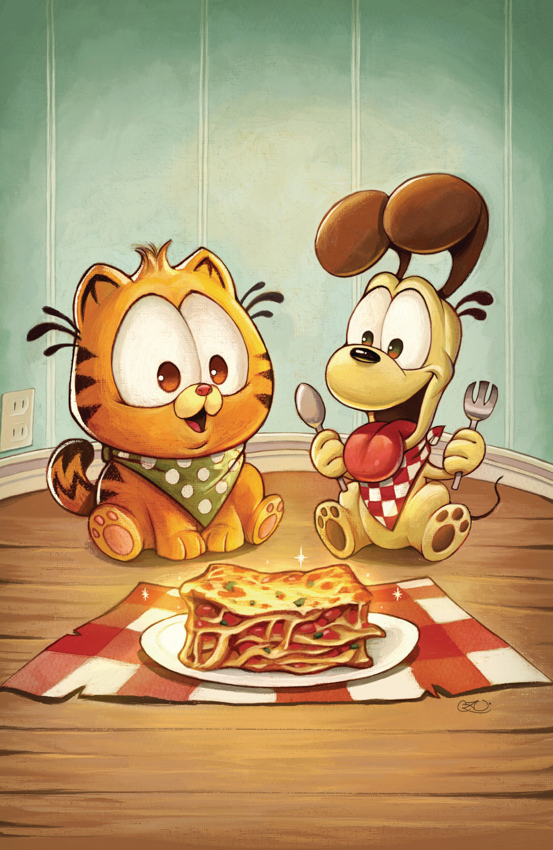 Baby Garfield #2 C (1:5) Variant Edition (Full Art, Zullo Uminga)