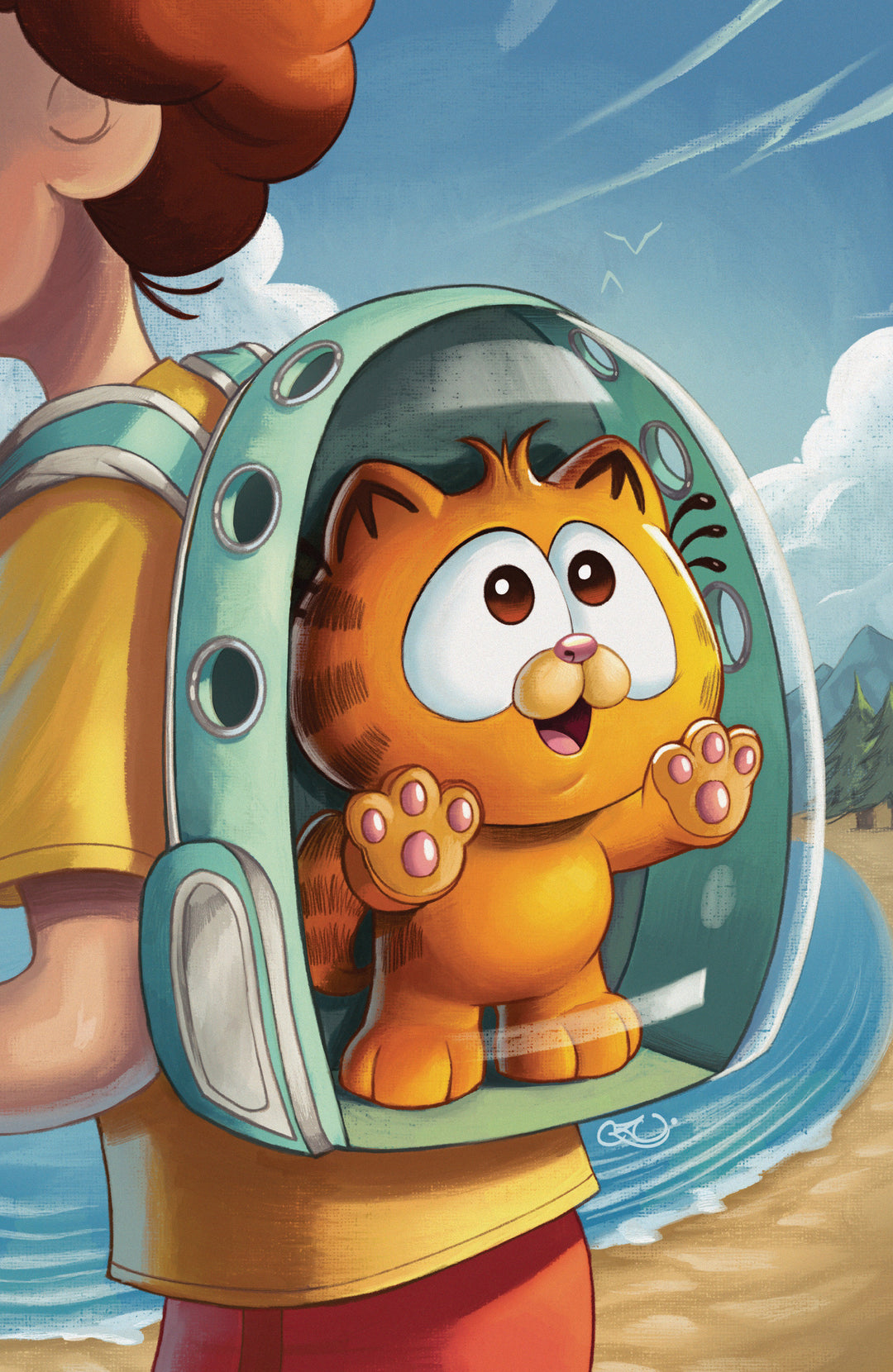 Baby Garfield #3 C (1:5) Variant Edition (Full Art, Zullo Uminga)