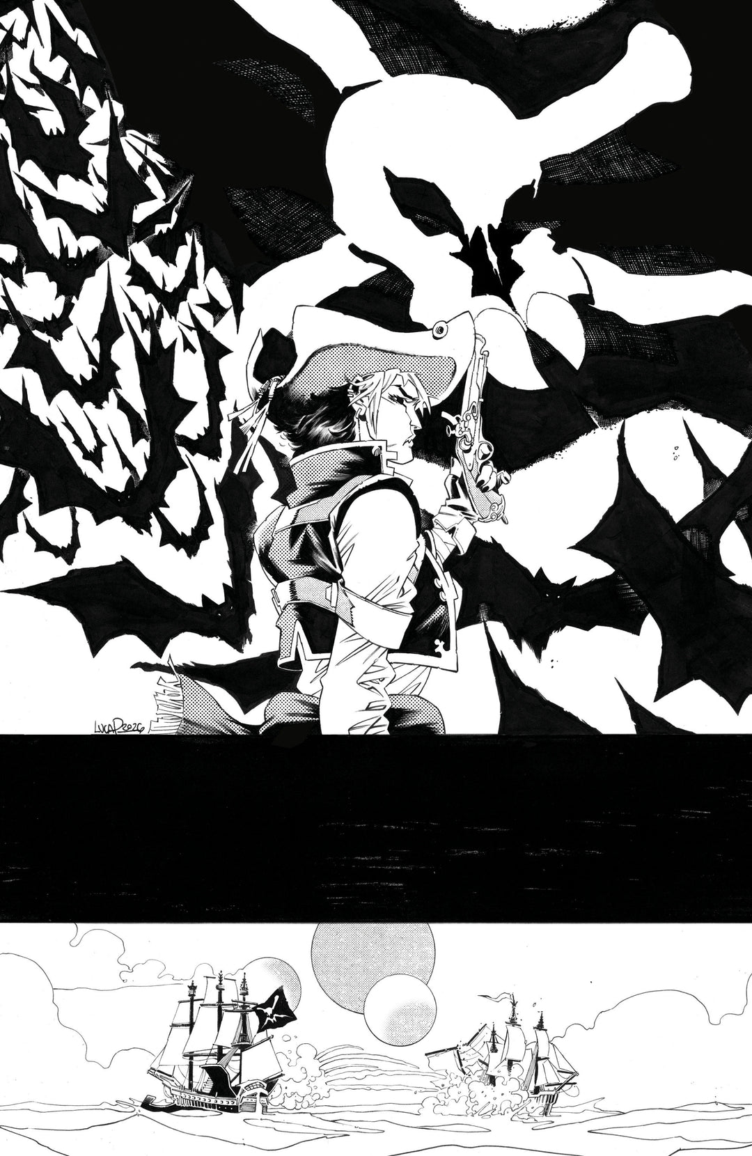 Vampyrates! #2 C (1:10) Variant Edition (Full Art Inks, Pizzari)