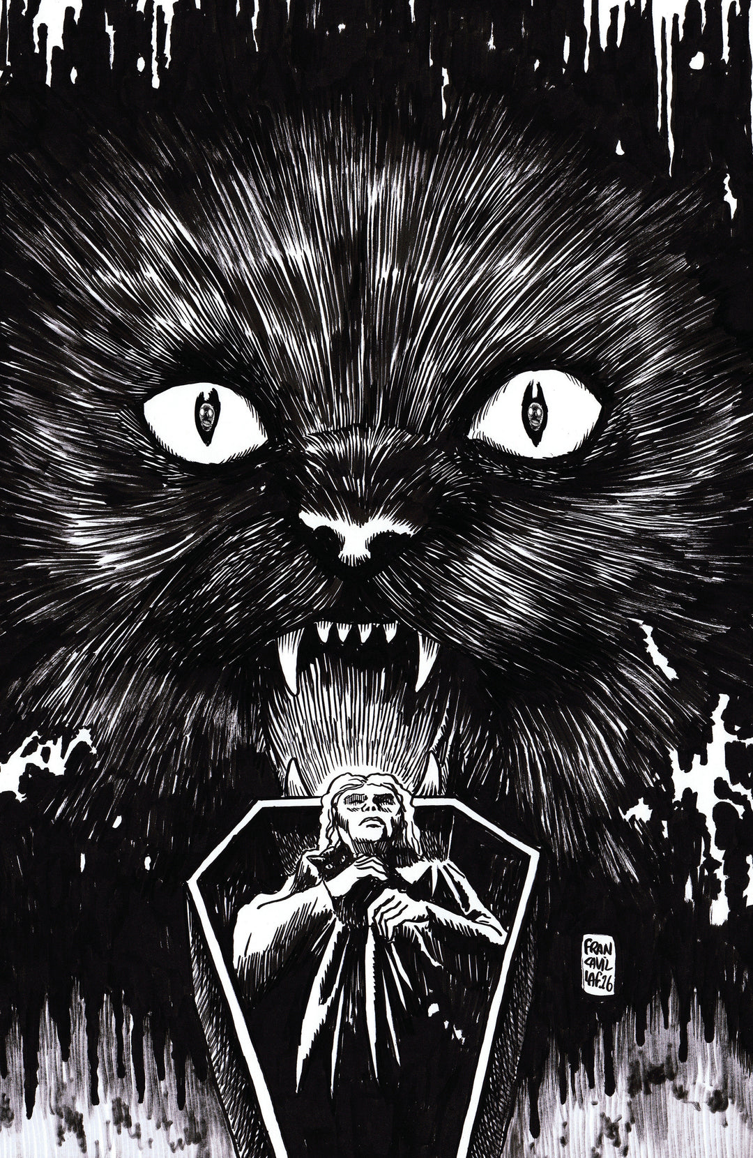 Stuff Of Nightmares The Cat In The Coffin #1 I Unlimited Variant (Full Art, Francavilla)