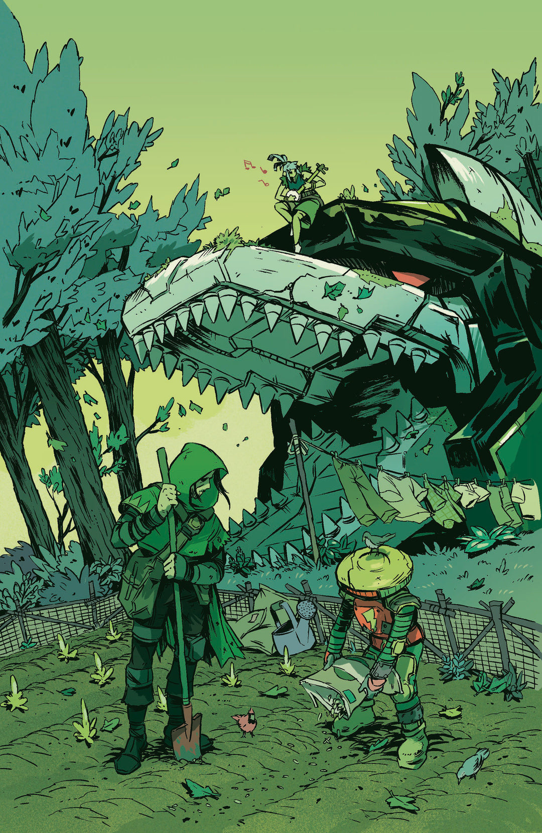 Power Rangers Green #1 I (1:25) Variant Edition Variant (Full Art, Ono)
