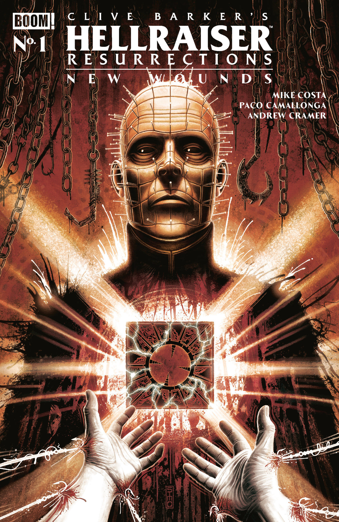 Hellraiser Resurrections New Wounds #1 A Main (Dressed, Simpson)