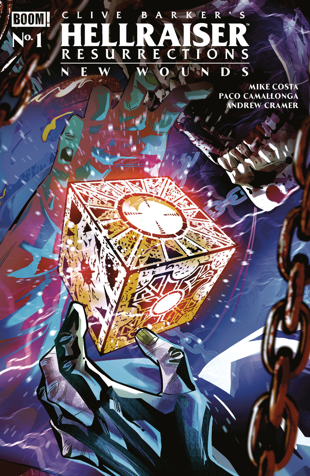 Hellraiser Resurrections New Wounds #1 B Variant (Dressed, Sabbatini)