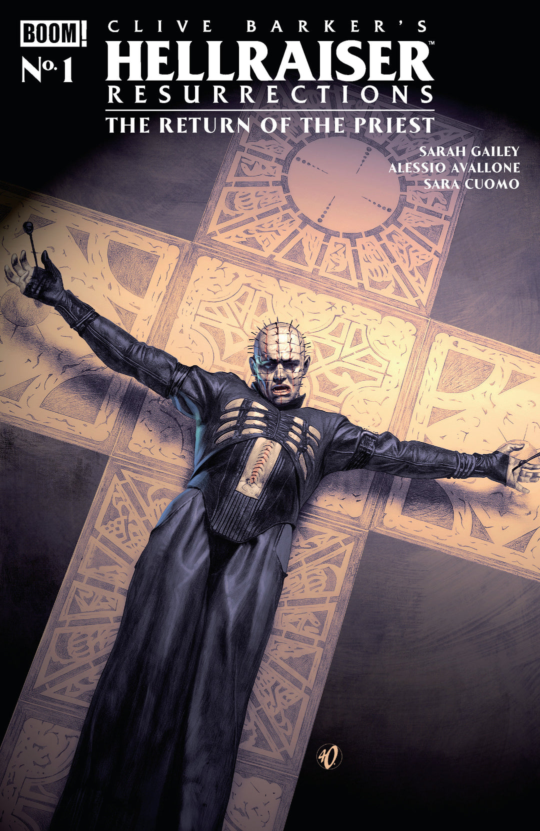 Hellraiser: Resurrections   The Return Of The Priest #1 G FOC Reveal Variant (Dressed, Olivetti)