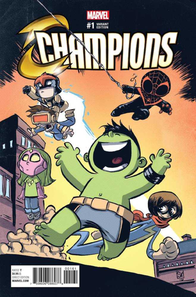 Champions (2016) #1 Young Variant <BINS>