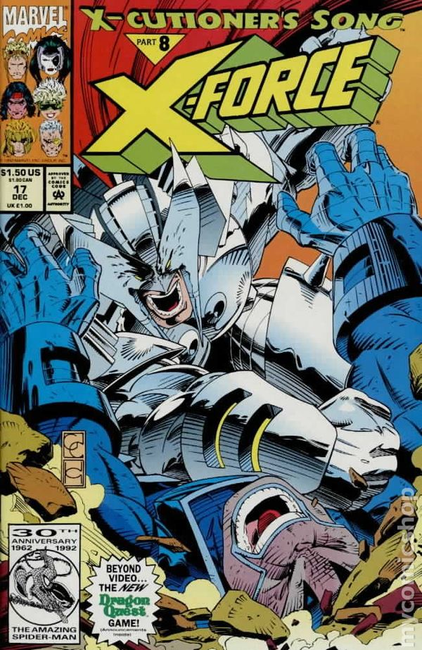X-Force (1991) #17 [X-Cutioner's Song] (Unbagged) <OXV-34>