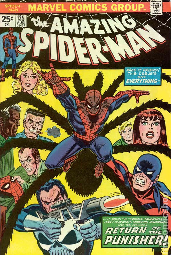 Amazing Spider-Man (1963) #135 VF- (Stamp Included)