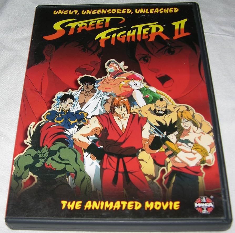 Street Fighter II The Animated Movie (DVD) ~Previously Viewed~